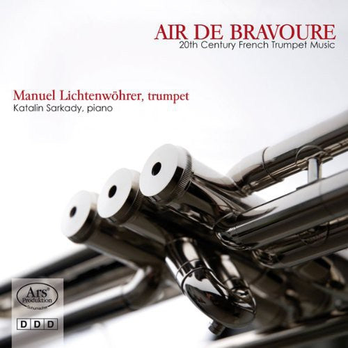 the album cover for Francaix / Honegger / Lichtenwohrer / Sarkady - Air de Bravoure