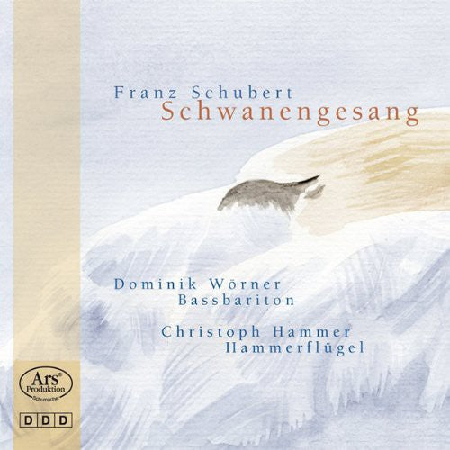 the album cover for Christoph Hammer - Schwanengesang