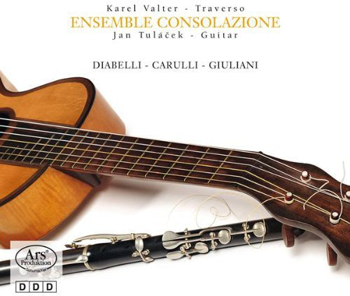 the album cover for Ensemble Consolazione - Music Traverso Guitar