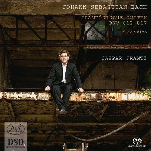 the album cover for Caspar Frantz - French Suites