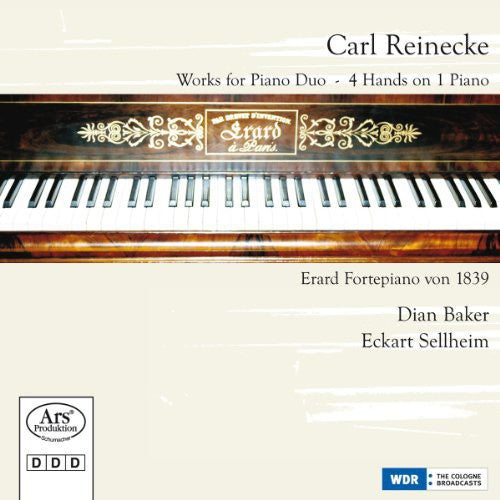 the album cover for Dian Baker - Piano Duo 4 Hands