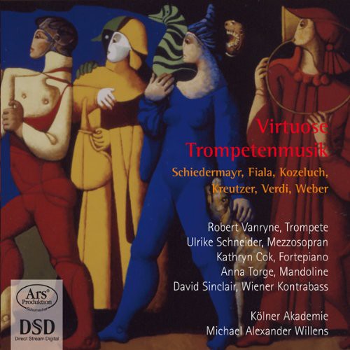 the album cover for J. Mattheson - Virtuoso Trumpet Concerto
