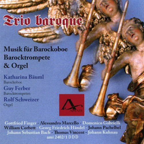 the album cover for Finger / Schweizer - Trio Baroque: Music for Baroque