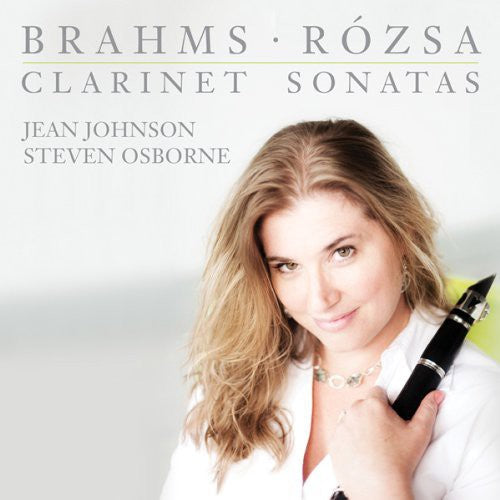 the album cover for Brahms - Clarinet Sonatas