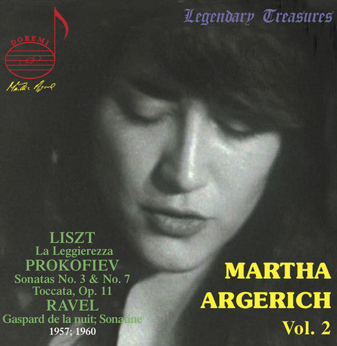 the album cover for Martha Argerich - Martha Argerich Vol 2