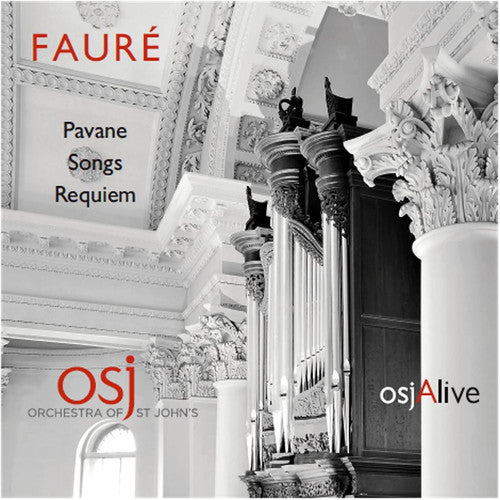 the album cover for Faure - Requiem