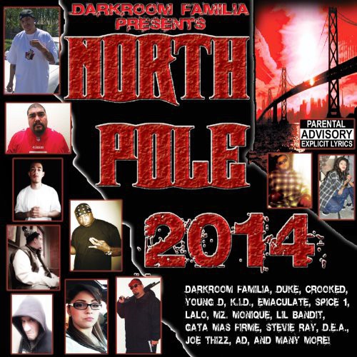 the album cover for DARKROOM FAMILIA PRESENTS - North Pole 2014