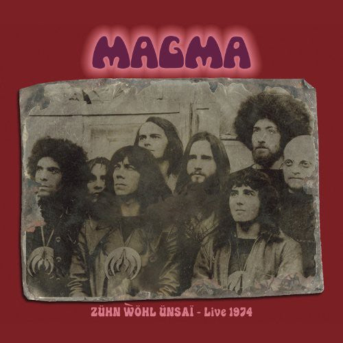the album cover for Magma - Zuhn Wol Unsai-Live 1974