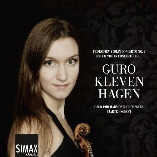 the album cover for Kleven Guro Hagen - Violin Ctos