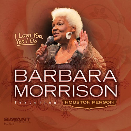 the album cover for Barbara Morrison - I Love You Yes I Do