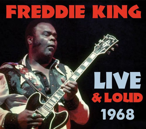 the album cover for Freddie King - Freddie King Live