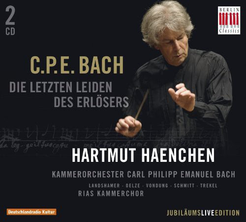 the album cover for CPEBach Dieletztenleidendeserlsers - Letzten Leiden Des Erlesers