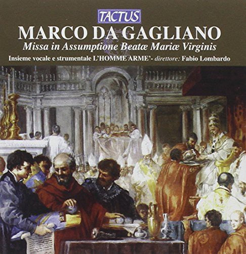 the album cover for Marco Gagliano Da / Lhomme Arme / Lombardo - Assumption Mass