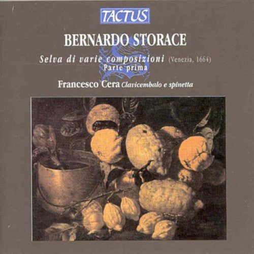 the album cover for Storace / Cera - Keyboard Works