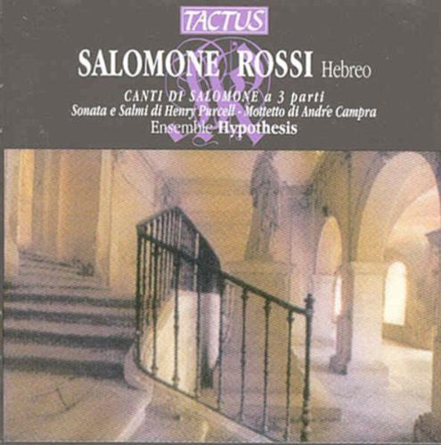 the album cover for Campra / Purcell - Canti Di Salomone a 3 Parti