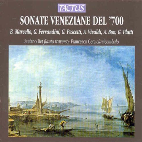 the album cover for Francesco Cera - 18th Century Venetian Sonatas