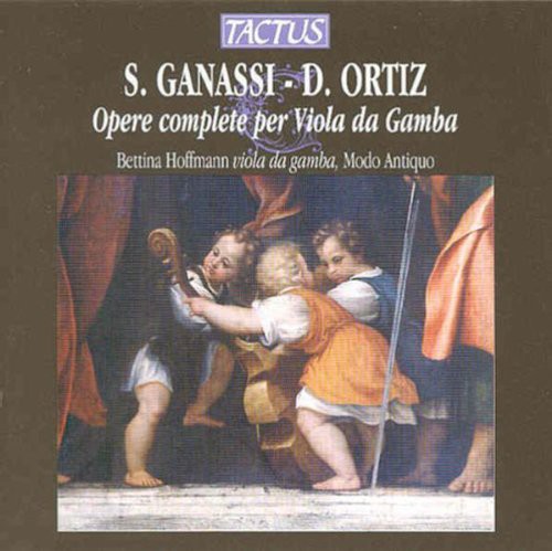 the album cover for D. Gabrielli - Ricercars