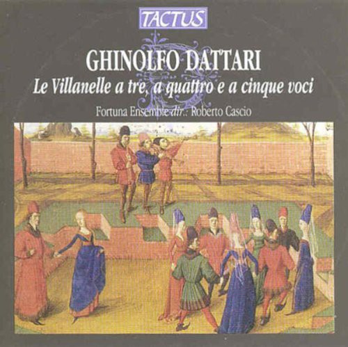 the album cover for The Fortuna Ensemble - Le Villanelle a Tre