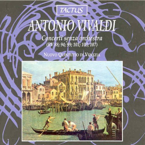 the album cover for Nuovo Quintetto Di Venezia - Concerti Senza Orches