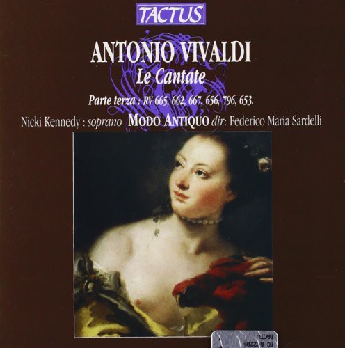 the album cover for Nicki Kennedy - Cantatas 3
