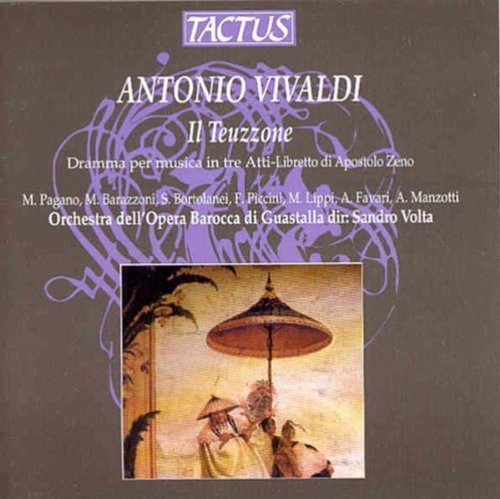 the album cover for Vivaldi / Barazzoni - Il Teuzzone