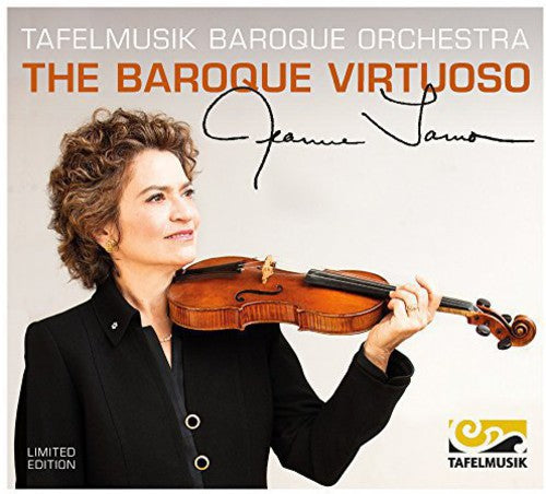 the album cover for Bach - Baroque Virtuoso