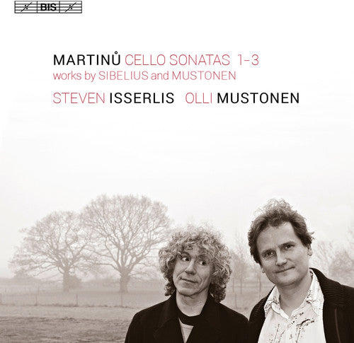 the album cover for STEVEN ISSERLIS - Martinu / Sibelius / Mustonen