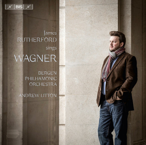 the album cover for James Rutherford - Rutherford Sings Wagner
