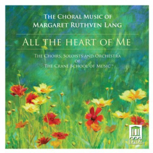 the album cover for Lang - All the Heart of Me