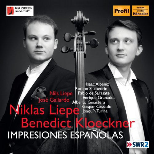 the album cover for Albeniz / Shchedrin / Cassado - Impresiones Espanolas