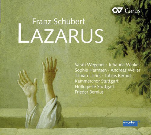the album cover for Sarah Wegener - Lazarus