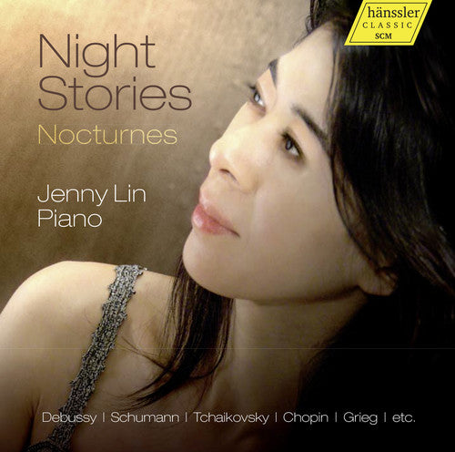 the album cover for Jenny Lin - Night Stories-Nocturnes