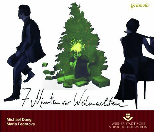 the album cover for Pospelow / Karmanov / Bach - 7 Minuten Vor Weihnachten