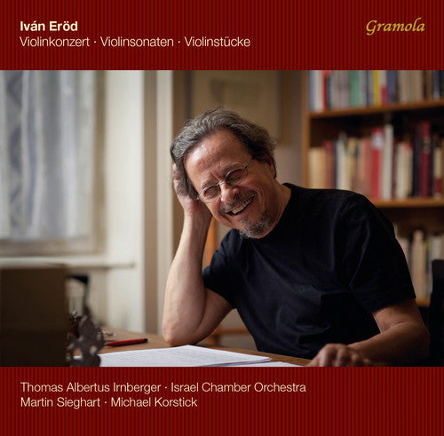 the album cover for Thomas Albertus Irnberger - Works for Violin