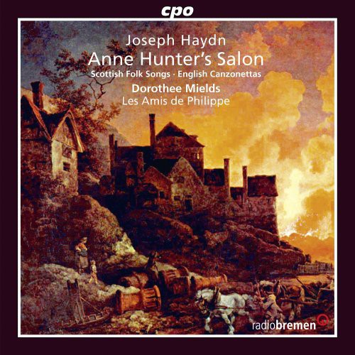 the album cover for Haydn - Anne Hunter's Salon