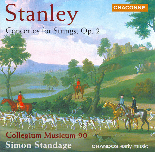 the album cover for Simon Standage - Concerti for Strings Op 2