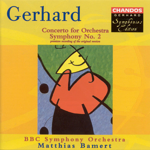 the album cover for Matthias Bamert - Concerto for Orchestra Symphony 2 (Original)