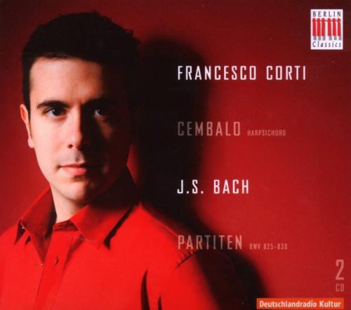 the album cover for Bach - Partiten BWV 825-830