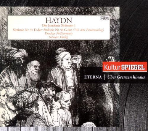 the album cover for Haydn - Spiegel-Ed.07 Herbig