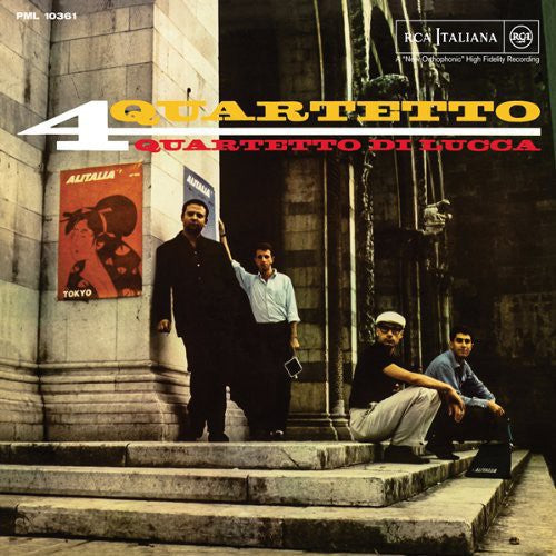 the album cover for Quartetto Di Lucca - Quartetto