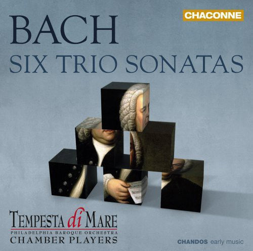 the album cover for Bach - Six Trio Sonatas