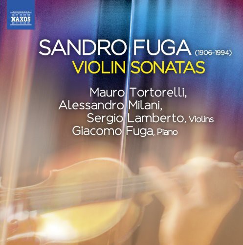 the album cover for Fuga - Violin Sonatas