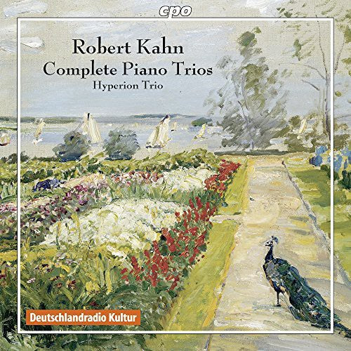 the album cover for Kahn - Comp Piano Trios