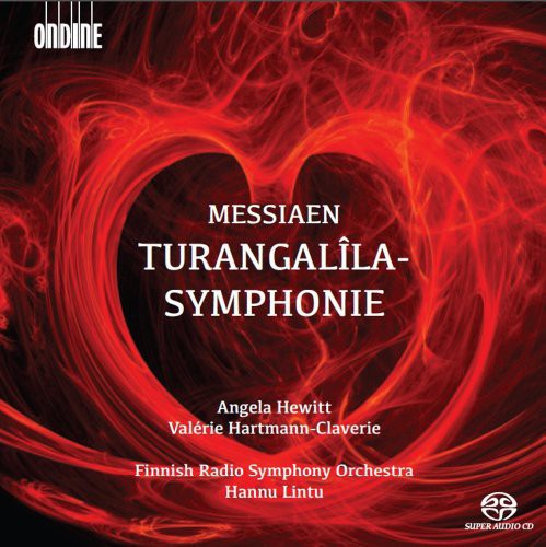 the album cover for Hewitt / Hartmann-Claverie / Finnish Radio Sym - Turangalila-Symphonie
