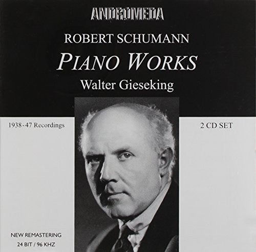 the album cover for WALTER GIESEKING - Piano Works