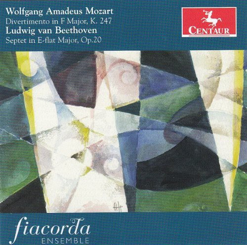 the album cover for Ensemble Fiacorda - Divertimento in F Major: Septet in E