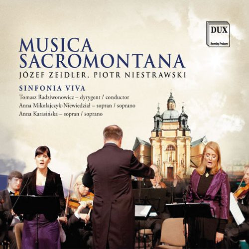 the album cover for Tomasz Radziwonowicz - Musica Sacromontana