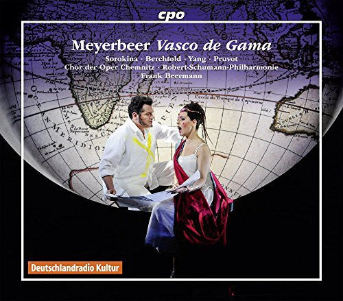 the album cover for Meyerbeer - Vasco de Gama