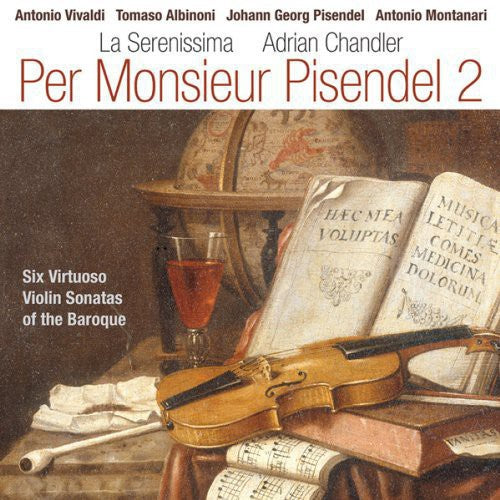 the album cover for Vivaldi - Per Monsieur Pisendel 2