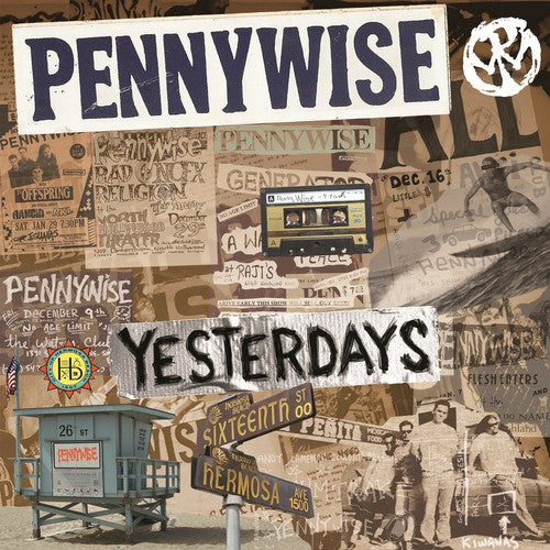the album cover for Pennywise - Yesterdays